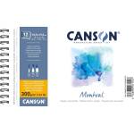Canson Sp Montval Cold Pressed Скицник 12 A6 300 g Natural White (C200807154)