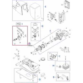 PRRB06A Kit odblokovania pre ROX/RB/RUN
