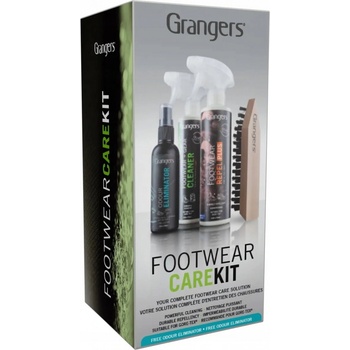 GRANGERS FOOTWEAR CARE KIT SET 275ML x 2 + 75ML