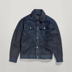 G Star Яке G Star Men's Flight Combat Cotton Long Sleeve Bomber Jacket - Ocean Reef