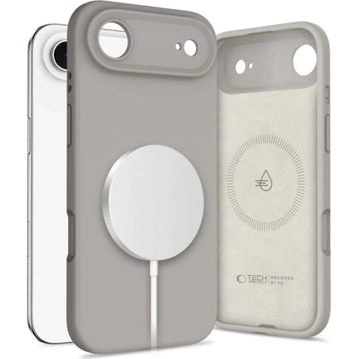 Tech-Protect Силиконов калъф Tech-Protect MagSafe за iPhone 17 Air - сив (5906302330263)