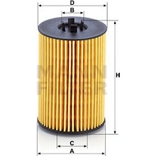 Olejový filter MANN-FILTER HU 7020 z (HU7020z)