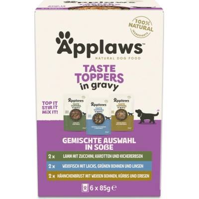 Applaws Adult Taste Toppers Gravy Multipack 6 x 85 g