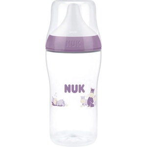 Nuk Шише със силиконов биберон NUK Perfect Match - 260 ml, размер M, Хипо, розово (10216324) - baby