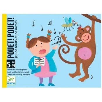 DJECO - Карти за игра POUET! POUET! (DJ05152)