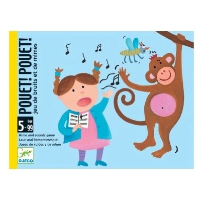 DJECO - Карти за игра POUET! POUET! (DJ05152)