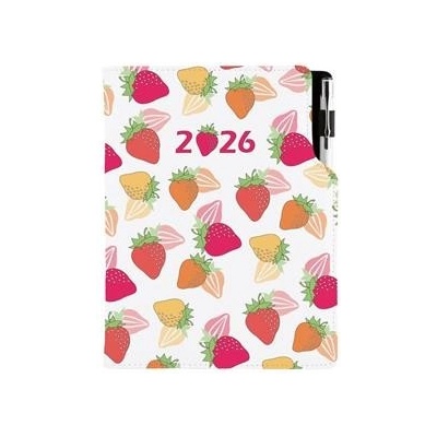 Design B5 týdenní 2026 Jahoda