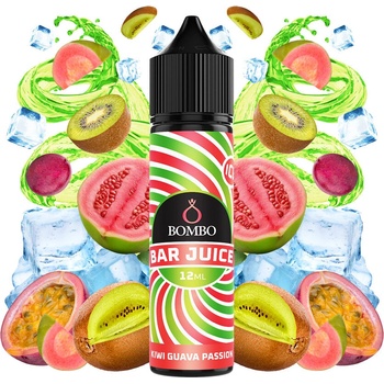 Bombo Bar Juice Kiwi Guava Passion 12ml/60ml