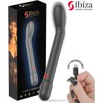  Вибратор за G-точка с 10 режима, мек и презареждаем, 18, 8см. - Ibiza G-Spot (D-245700)