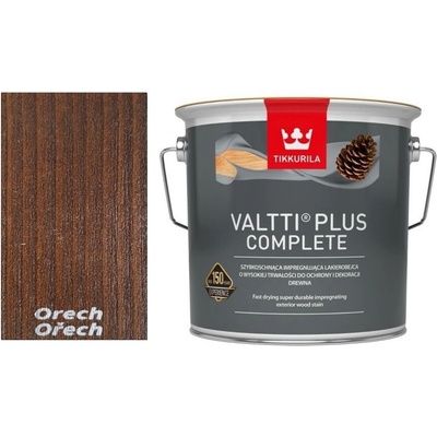 Tikkurila VALTTI PLUS COMPLETE Tenkovrstvá lazúra ORECH,5L