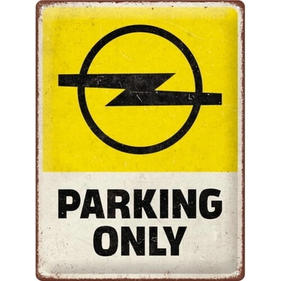 Nostalgic Art Plechová Ceduľa Opel Parking Only