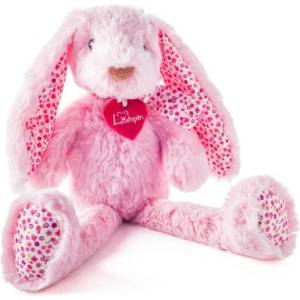 Lumpin Заек Стела розов голям 38 см (94097)
