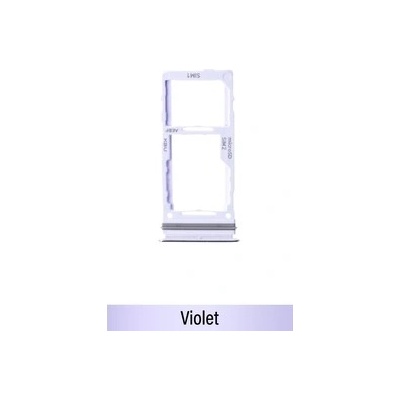 Držák (šuplík) SIM Samsung A526, A525 Galaxy A52 5G, A52 4G violet