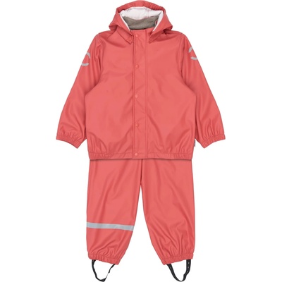 Mikk-Line Детска грейка Mikk-Line Kid's PU Rain No Suspenders Overall - Cranberry - размер 134 (EU) (702-5352-0317)
