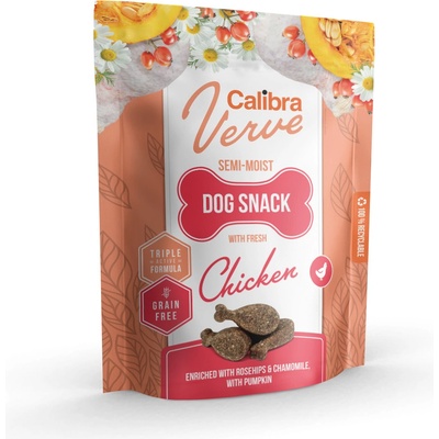 Calibra Dog Verve Semi-Moist Snack Fresh Chicken 150 g