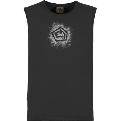 E9 Мъжки потник с широка презрамка E9 Spray Tank top - Blackboard - размер XS (216-7854-0311)