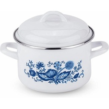Metalac Hluboký smaltovaný hrnec Standard s poklicí cibulák 16 cm 2 l D2-16-55