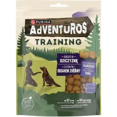 Purina AdVENTuROS Tréningové pochúťky pre psov s príchuťou zveriny 115 g