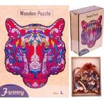 Norimpex Wooden puzzle 3D LIONESS case 183el size 1006107 NORIMPEX