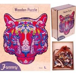 Norimpex Wooden puzzle 3D LIONESS case 183el size 1006107 NORIMPEX