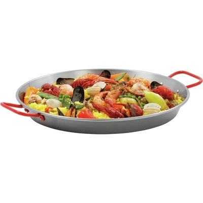 BARTSCHER Panvica na paellu z leštenej ocele, 380 mm, 485x385x45 mm STP380, A153238