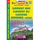 Slovenský kras Slovenský raj Slovenské rudohorie východ 1:100 000 turistická mapa