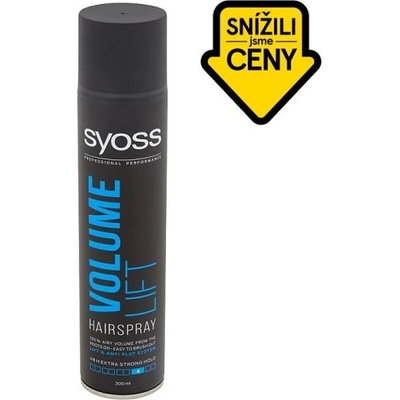 Syoss Volume 3v1 lak na vlasy pro objem vlasů 300 ml – Hledejceny.cz