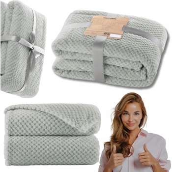 DecoKing z mikrovlákna sivá Deka 70x150