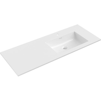 Mexen Otis вградена мивка вдясно 121 x 46, 5 cm, бял гланц - 25181200P (25181200P)