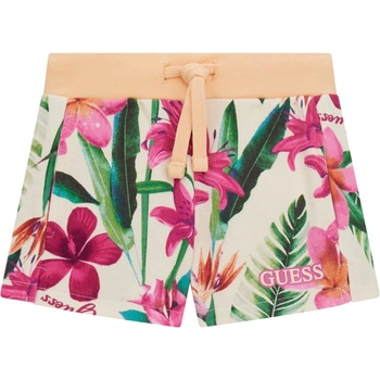 Guess Детски къси панталонки Guess - С флорален десен, многоцветни, 12 м (20252-K5GD05-KA6R4-P49Z-12M)