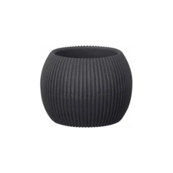 Image 1 of HORECANO - Саксия кактус №1 - Ø8.8xh6.8cm 150ml АНТРАЦИТ (G-361-A) (0126276)