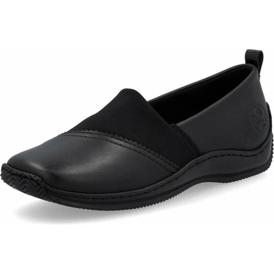 Rieker Dámské mokasíny L1790-00 Černá – Zboží Dáma