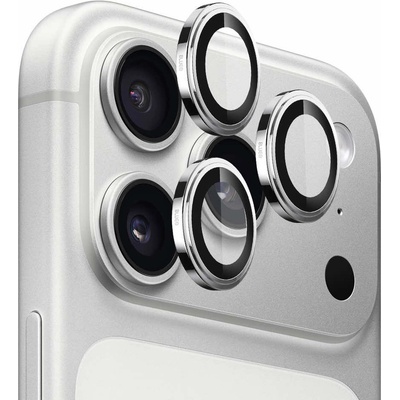 Blueo Предпазни сапфирени лещи за камерата на iPhone 17 Pro, iPhone 17 Pro Max - Blueo Sapphire Crystal Original Camera Lens Glass Protector (сребрист) (KF2356042)