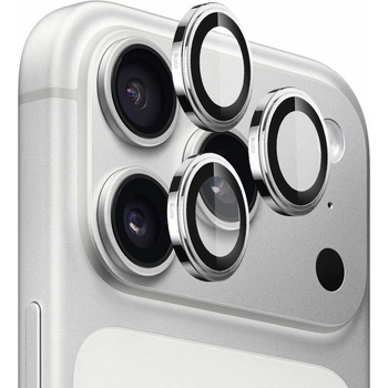 Blueo Предпазни сапфирени лещи за камерата на iPhone 17 Pro, iPhone 17 Pro Max - Blueo Sapphire Crystal Original Camera Lens Glass Protector (сребрист) (KF2356042)