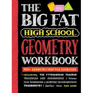 Big Fat High School Geometry Workbook (ISBN: 9781523523764)