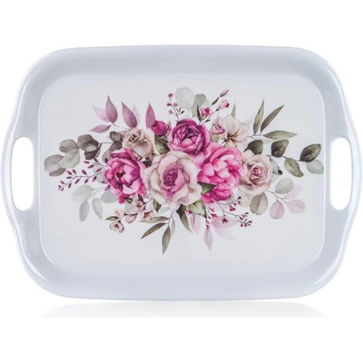 BANQUET Tác s uchy melaminový ROSE 36 x 25,5 x 2 cm – Sleviste.cz