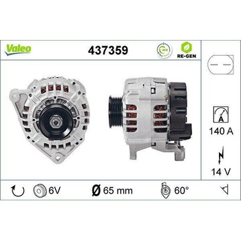 generátor VALEO 437359