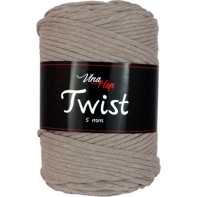 Příze Twist 8224 šedohnědá