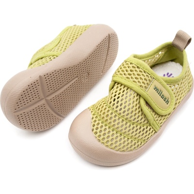 Milash detské barefoot tenisky milash fun shoes urban zelená