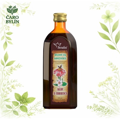 Serafin Čajový koncentrát Kĺby a chrbtica 250 ml