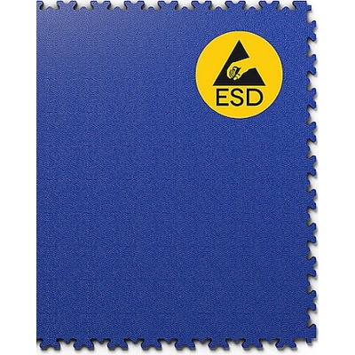 Fortelock ESD Koža Modrá 0,25 m²