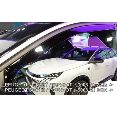 Deflektory Peugeot 3008 2024- / vrátane e-3008 predné