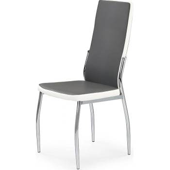 Halmar Трапезен стол k210 пепел/ бяло