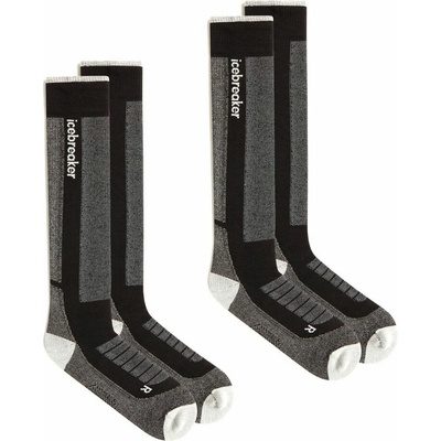 Icebreaker M Mer Ski+ Medium OTC BLACK/ETHER/GRAPHITE