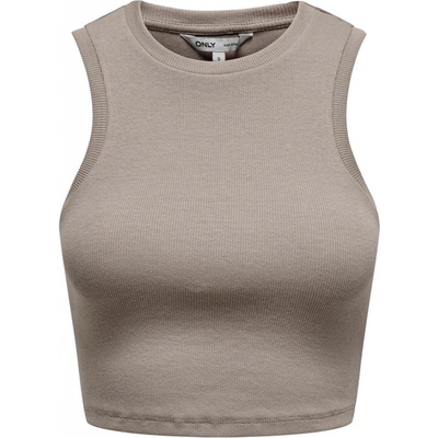 Only CROP TOP BÉŽOVÉ