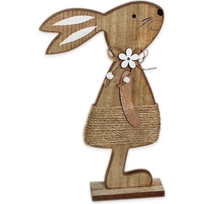 Zajíc dřevo 29,5cm natural