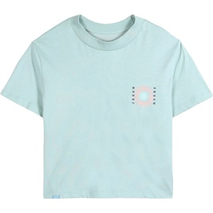 Oxbow Дамска тениска Oxbow Women's Radiate Crop Top T-shirt - Surfspray (916-5665-0213)