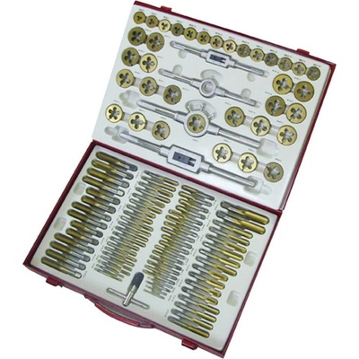 Holzmann Maschinen H070300003 sada závitníkov 101-dielna HSS metrický M2, M3, M4, M5, M6, M7, M8, M9, M10, M11, M12, M14, M16, M18; H070300003