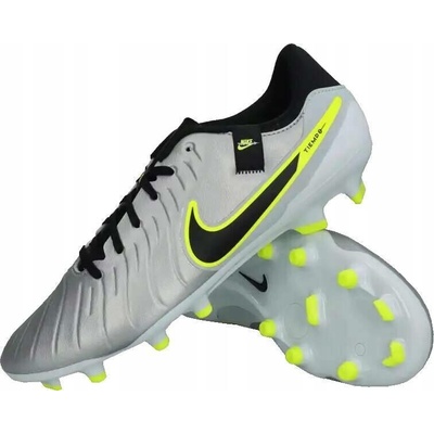 Nike Tiempo Legend 10 Academy FG/MG stříbrné/