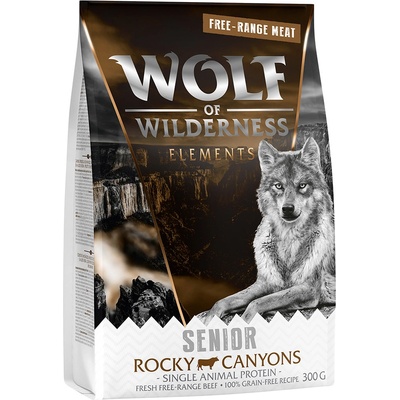 Wolf of Wilderness SENIOR Rocky Canyons Beef bez obilnín 0,3 kg